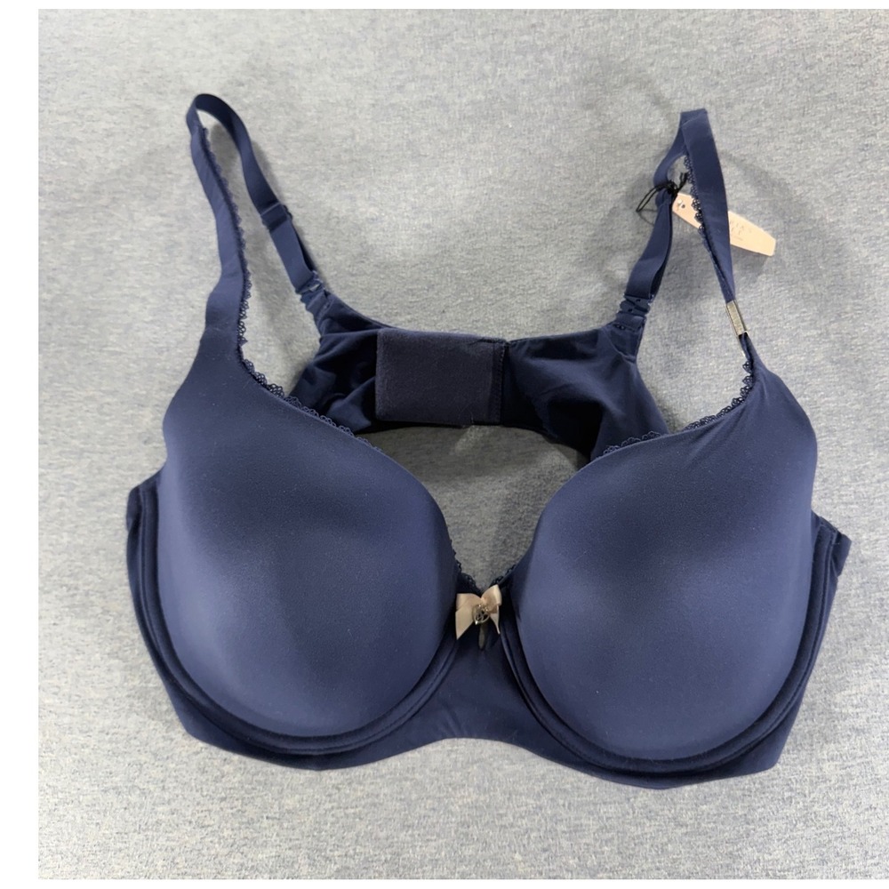 Victoria's Secret Body by Victoria Lined Demi Bra 40C Ensign Navy Blue NWT